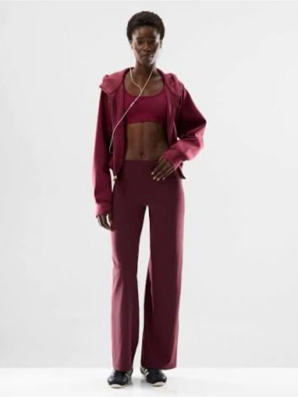 TNA golden butter Asana wide leg pant